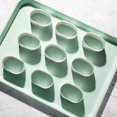 thumbnail image 1 of 10 Uds. De moldes de queso semicocidos, anillos ovalados de aleación de aluminio para tarta de queso con 100 Uds. De papeles de revestimiento lateral para tartas, utensilios de cocina para hornea, 1 of 5