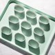 thumbnail image 1 of 10 Uds. De moldes de queso semicocidos, anillos ovalados de aleación de aluminio para tarta de queso con 100 Uds. De papeles de revestimiento lateral para tartas, utensilios de cocina para hornea, 1 of 5