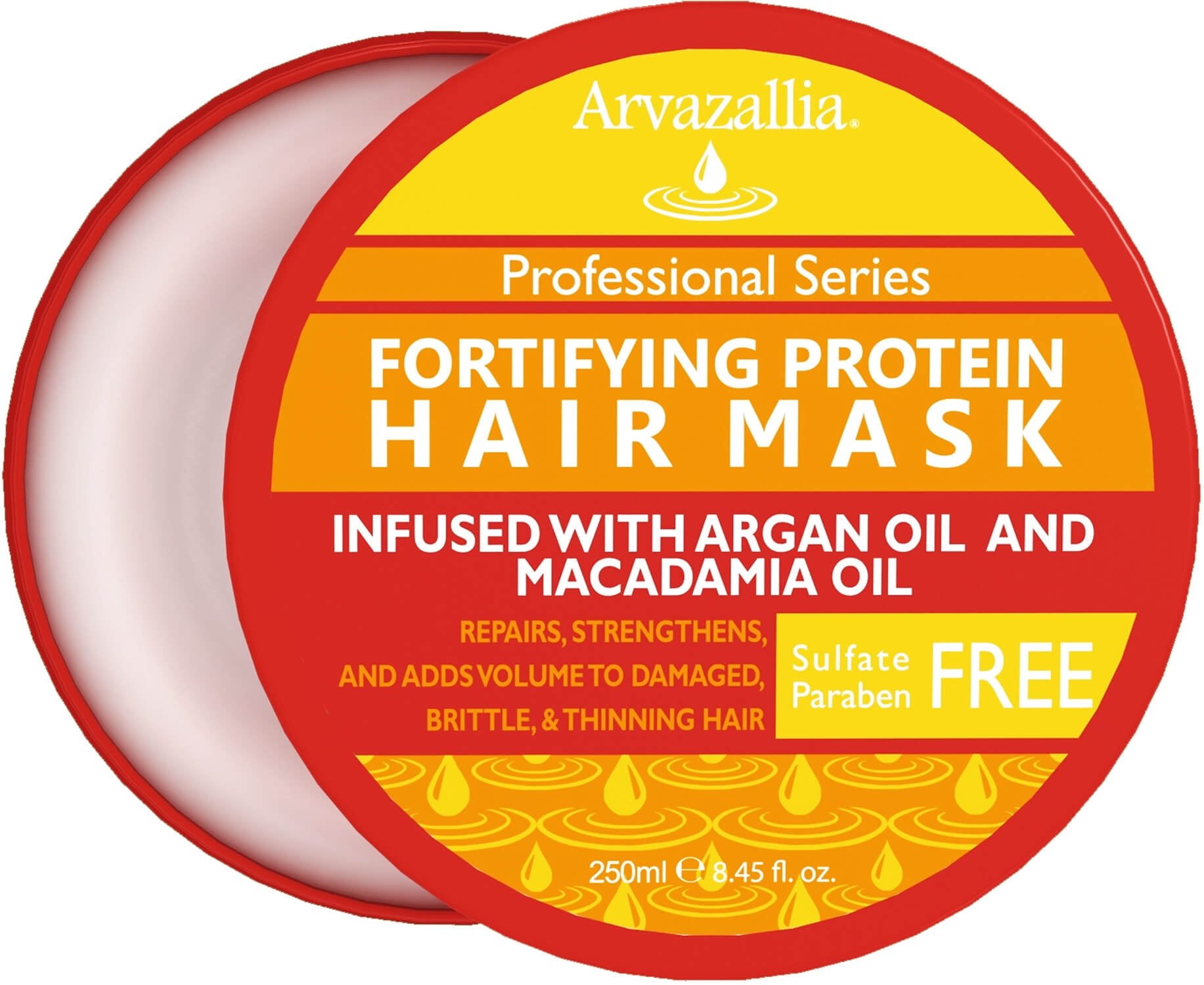 Arvazallia Fortifying Protein Hair Mask And Deep Conditioner For