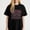Black-2, variant on Women's Just A Mom Who Raised A Firefighter T-Shirt S-4XL Mother's Day Gift