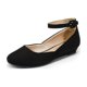 thumbnail image 1 of Flats de gamuza negra REVONA para mujer DREAM PAIRS Talle 11, 1 of 6