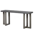 thumbnail image 4 of Modern Geometric Console Table with Solid Wood Legs for Entryway, Hallway & Living Room, 4 of 7
