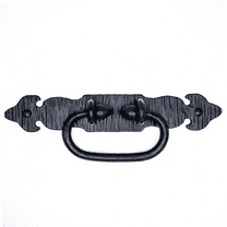 Door Pull 8 inch Rustic Barn Door Handles Black Barn Door Handle Cast Iron Handle Shed Door Handle Gate Hardware Barn Door Pull Handle The Hacienda Series by Borderland Rustic Hardware