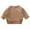Khaki, variant on Esaierr 9M-7Y Kids Boys Girls Crewneck T-Shirt Baby Sweatshirt for Newborn Toddler T-Shirt Long Sleeve Autumn Pullover Tops T-Shirt