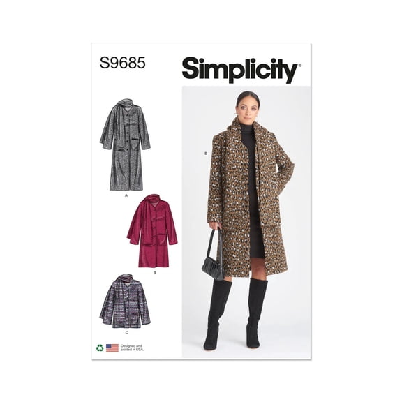 Simplicity Sewing Pattern 9685 Women D5 (4-6-8-10-12)