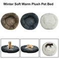 thumbnail image 1 of Puppy Dogs Cats Winter Soft Warm Plush Pet Bed Sleeping Mat  Cushion Kennel, 1 of 10