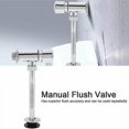 Urinal Flush Valve Urinal Flush Valve Chrome Wall Mounted Knob Type