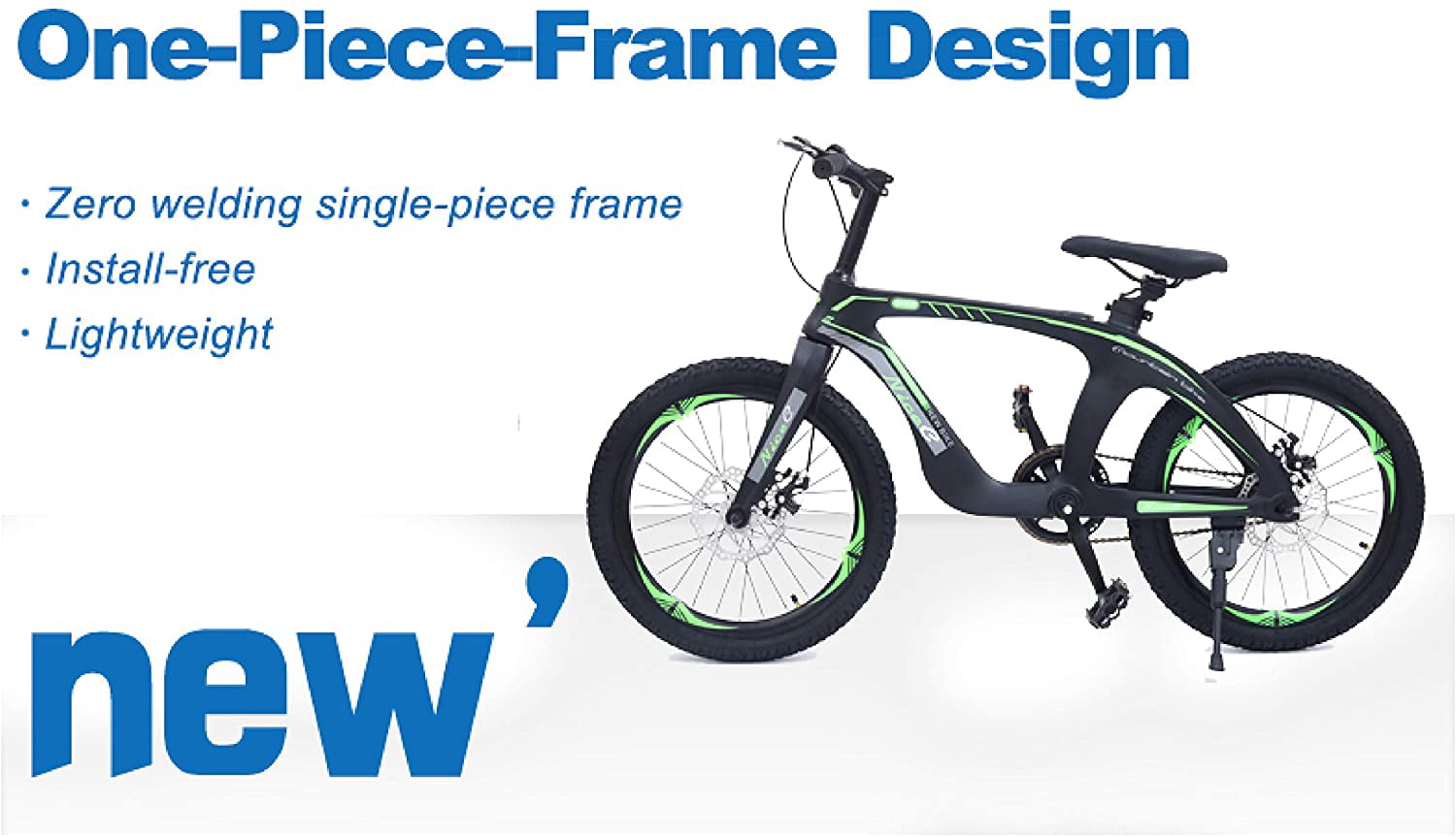 NiceC BMX Bike, Mountain Bike, 20” Cycle Bicycle with Dual Disc Brakes, Ultralight for Boys and Girls (20/