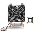 thumbnail image 2 of Enfriador De CPU, 4 Tubos De Cobre De Calor Disipador De Calor Para Computadora Área Grande Viento Fuerte Para 1150 Para 1366 Para LGA2011, 2 of 7