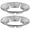 5-opening, variant on Kichvoe Wok Rack for Gas Stove 2PCS Wok Ring For Gas Stove Stainless Steel Wok Rack Round Bottom Wok Accessories-10 * 2Inches Wok Stand