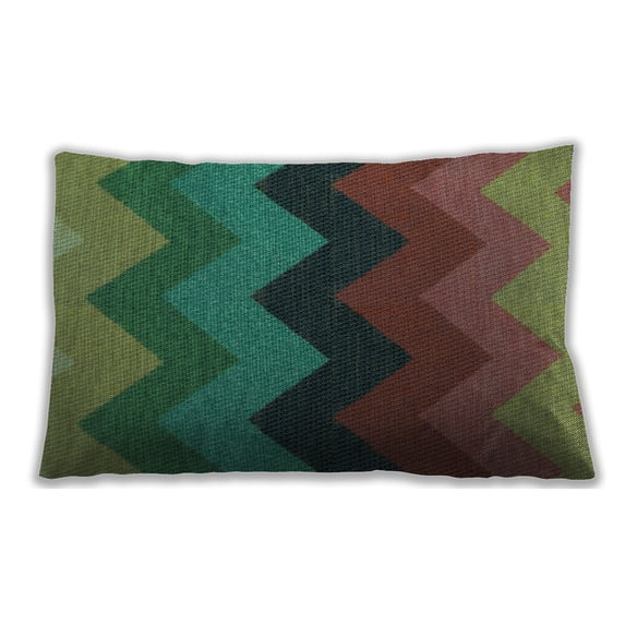 Ahgly Company Outdoor Rectangular Contemporary Lumbar Throw Pillow, 13 inch by 19 inch