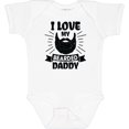 thumbnail image 3 of Inktastic I Love My Bearded Daddy for Fathers Day with Grunge Boys Baby Bodysuit, 3 of 5