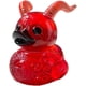 thumbnail image 1 of Pato de goma duro satánico rojo gótico XINYU figuras coleccionables de resina punk gótica de Halloween, 1 of 3