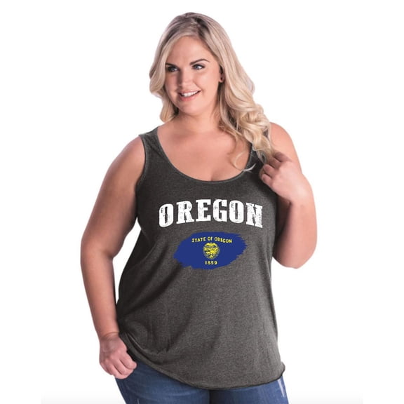 Normal is Boring - Women's Plus Size Tank Top, up to Size 28 - Oregon