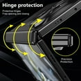 thumbnail image 3 of ELEHOLD for OnePlus Open Full Body Case with Hinge Protection/ Built-in Screen Protector / Camera Lens Protection Shockproof Heavy Duty Rugged Case Cover for OnePlus Open -  Black, 3 of 7