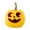 Yellow, variant on Green Halloween Resin Pumpkin Figurine For Tabletop Harvest Festival Display Home Desktop Decor Creative Ornament In Various Styles
