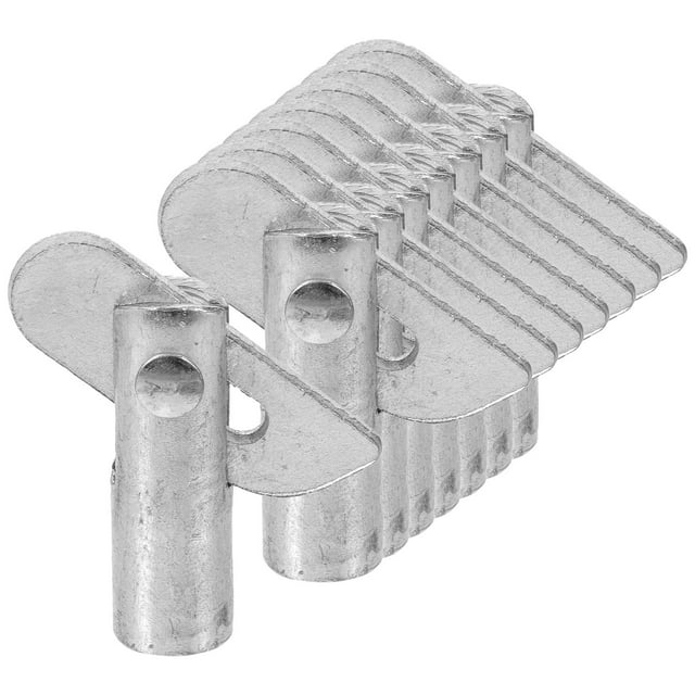 DECORNIJIA 8pcs Simple Design Scaffolding Support Brace Galvanized Steel Replacement for Workers