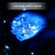 thumbnail image 5 of 2 x 50 luces LED de cadena que funcionan con pilas, mini luces LED de hadas de 5 m, luz de decoración interior y exterior para dormitorio, Navidad, boda, fiesta, hogar, jardín, azul esquí esquí Gafas de esquí, 5 of 5