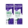 2 Pack Dimetapp Children's Cold & Allergy Grape Flavor 8 Oz Each