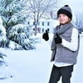 thumbnail image 5 of Boys 3-Piece Winter Hat, Scarf & Glove Set – Warm Knit Beanie Accessories for Kids – Cold Weather Gear for Boys, 5 of 5
