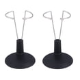 thumbnail image 1 of MasteelfCA 2 Pcs Support Créatif pour Poupée Support Portable pour Jouets Rangement de Poupées Présentoir pour Maison Magasin (Rack Noir pour Poupée de 25cm), 1 of 7