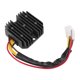 thumbnail image 5 of Rectificador De La Motocicleta, Aleación De Aluminio Del Rectificador Del Regulador Impermeable Confiable 12V Para La Motocicleta ANGGREK Regulator Rectifier, 5 of 8