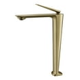 thumbnail image 6 of Basin Faucets Brushed Gold Bathroom Faucet Hot and Cold Rose Gold Sink Faucet Deck Mounted Toilet Black Mixer Water Tap, 6 of 6