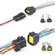 thumbnail image 1 of Conector eléctrico impermeable para coche, 3/4/6/8/10/12/16 pines, macho/hembra sellado, 1 of 4