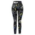 thumbnail image 4 of Women's Workout Leggings, High Waisted Yoga Pants Gym Compression Tights, 4 of 6