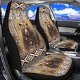 thumbnail image 2 of XYZCANDO Aztec Tribals Front Car Seat Cover Comfortable Bear Automobile Front Seat Covers Stretch Polyester Fabric Cover Easy to Install and Clean Universal Fit for Cars SUV Sedans, 2 of 7
