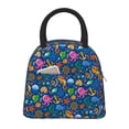 thumbnail image 2 of Haiem Sea Fish Printed Lunch Bag Women, Lunch Box Lunch Bag for Women, Small Leakproof Cute Lunch Tote Large Capacity Reusable Insulated Cooler Lunch Container, 2 of 6