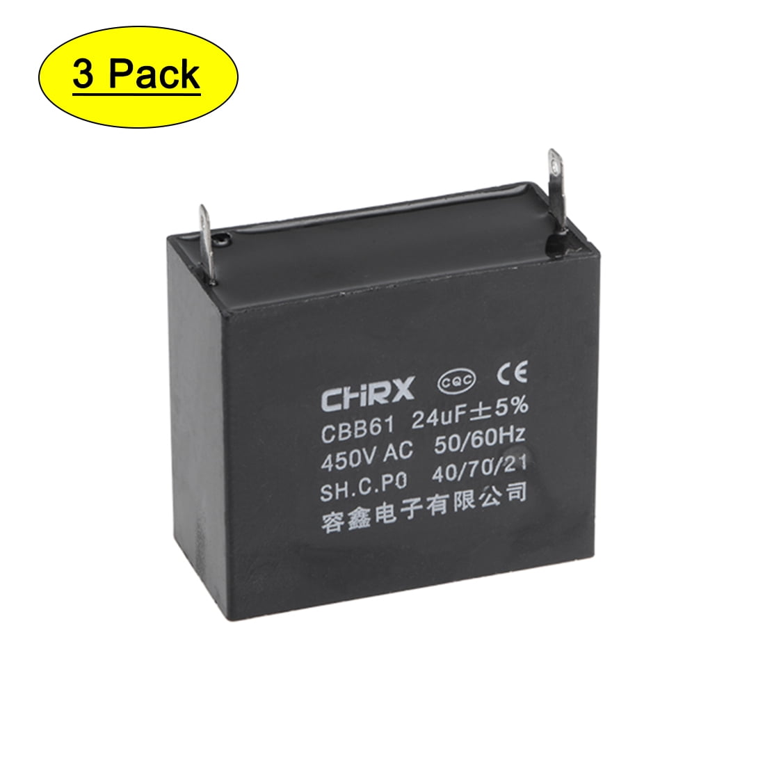 Конденсатор cbb61 450в