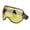 Yellow, variant on Yammee Motorcycle Riding Goggles Bubble Lens Windproof Riding Glasses Eye Protection Sunglasses Comfortable for Outdoor Sports