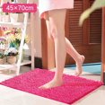 thumbnail image 1 of ¡Rebaja de alfombras! Alfombra de baño Leott Rose Red, absorbente, suave, cómoda, peluda, duradera, gruesa, lavable a máquina, reutilizable. 1 unidad., 1 of 8