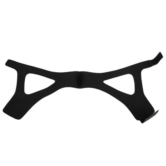 Anti Snore Triangle Belt Stop Snoring Belt Sleep Support Strap Night Sleeping Aid Tools for Who Snores with Open Mouth Keep Airway Open and Sleep All Night Long (Black)