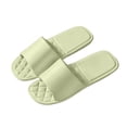 thumbnail image 3 of Agkizg Unisex Bathroom Slippers, Women Mens Shower Shoes, Unisex Couple Solid Color Slide Sandals Soft Sole Casual Indoor Home Slippers, 3 of 6
