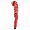 thumbnail image 3 of Combinaison Pyjama de Noël pour la Famille, Grenouillère à Capuche, Tenue de Nuit Assortie, Ensembles Assortis, Imprimé de Dessins Animés Elf, Pjs, 3 of 8