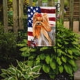 thumbnail image 2 of Carolines Treasures BB9685GF Yorkshire Terrier Patriotic Flag Garden Size  Small multicolor, 2 of 2