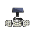 thumbnail image 1 of "Lámpara Solar 138 Led Gran Iluminación Garaje Jardin Control Malubero Negro, 1 of 5