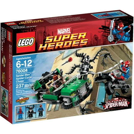 LEGO Super Heroes Spider-Man: Spider-Cycle Chase Play Set - Walmart.com