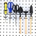 thumbnail image 4 of 2 Pcs Screwdriver Holder Pegboard Multi-Tool Holder Accessory Pegboard Accessories Multi-Ring Tool Holder for Pegboard, 4 of 7