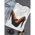 thumbnail image 3 of High Heels T-Shirt Women -SPIdeals Designs, Female 5X-Large, 3 of 4