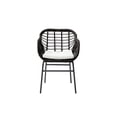 thumbnail image 1 of Set de 4 Sillas para Exterior Karelia Negro Kessa Muebles, 1 of 5