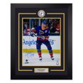 thumbnail image 1 of Chris Pronger Autographed St Louis Blues Centre Ice Logo 26x32 Frame, 1 of 2