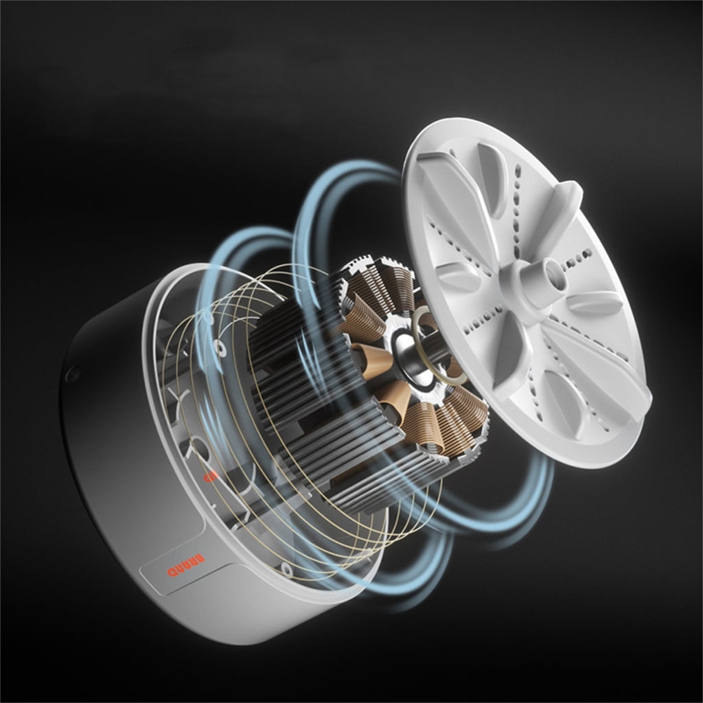Geemin Washing Machine Turbine Washing Machine for Delicate Clothes and Travel Needs