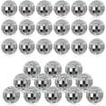 thumbnail image 1 of Paquete de 30 bolas de discoteca con espejo pequeño de 3cm de diámetro, decoraciones navideñas, bolas de decoración para tartas de fiesta, bolas de discoteca reflectantes, 1 of 4