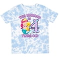 thumbnail image 3 of Inktastic This Mermaid is 4 Years Old Girls Toddler T-Shirt, 3 of 5