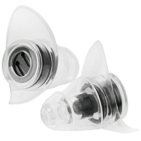 

High Fidelity 27dB Anti noise Earplugs Concert Music Festival Hearing Protection (Black)
