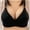 Black, variant on Darzheoy Bras for Women No Underwire Women's Thin Large Size Breathable Gathered Underwear Women's Non-steel Bra Daily Bra Sexy Bras for Women 44/100BC