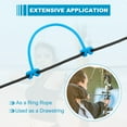 thumbnail image 4 of Uxcell Archery D Loop Rope String Nocking Loop Rope Serving Thread Release Material for Compound Archery Blue, 4 of 7